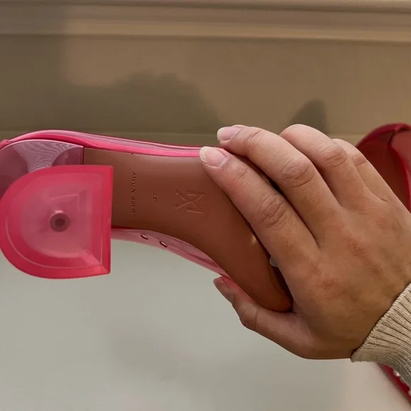 Amina Muaddi Begum PVC Pump - Picture 10 of 12